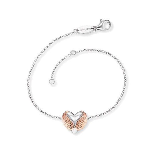 Engelsrufer Armband With Love Silber Bicolor